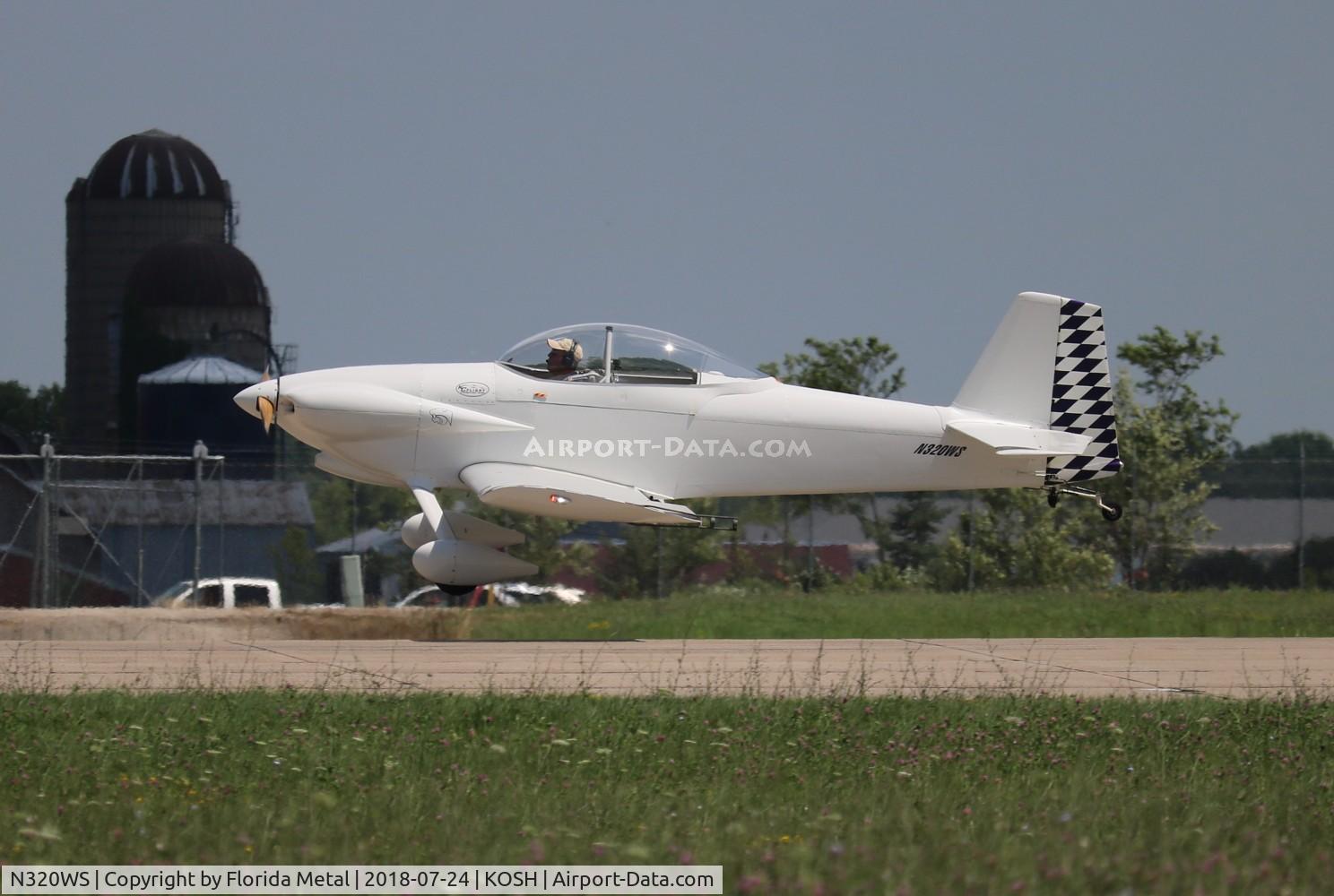 N320WS, Vans RV-4 C/N 1298, OSH 2018