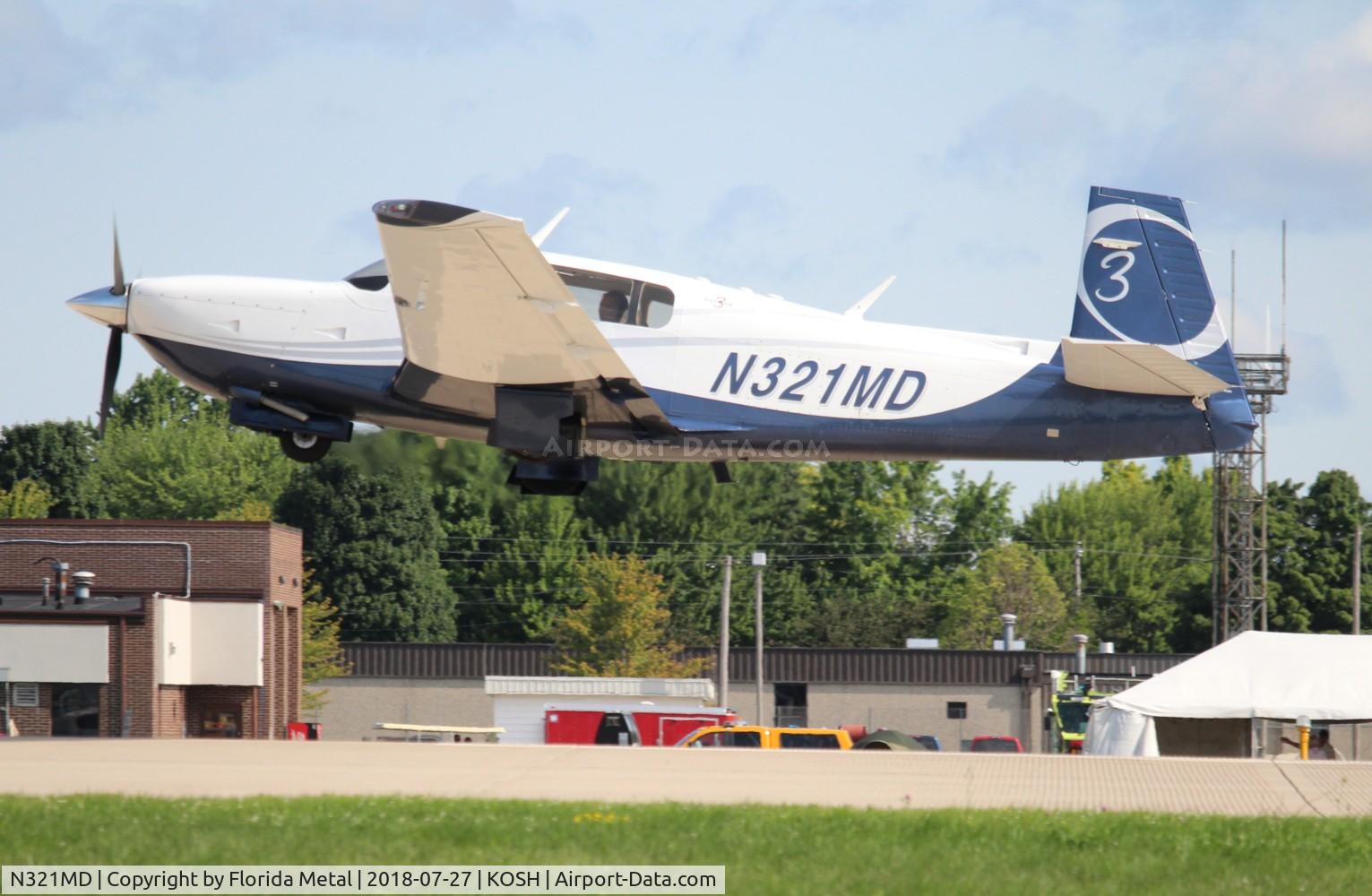 N321MD, 2006 Mooney M20R Ovation C/N 29-0470, OSH 2018