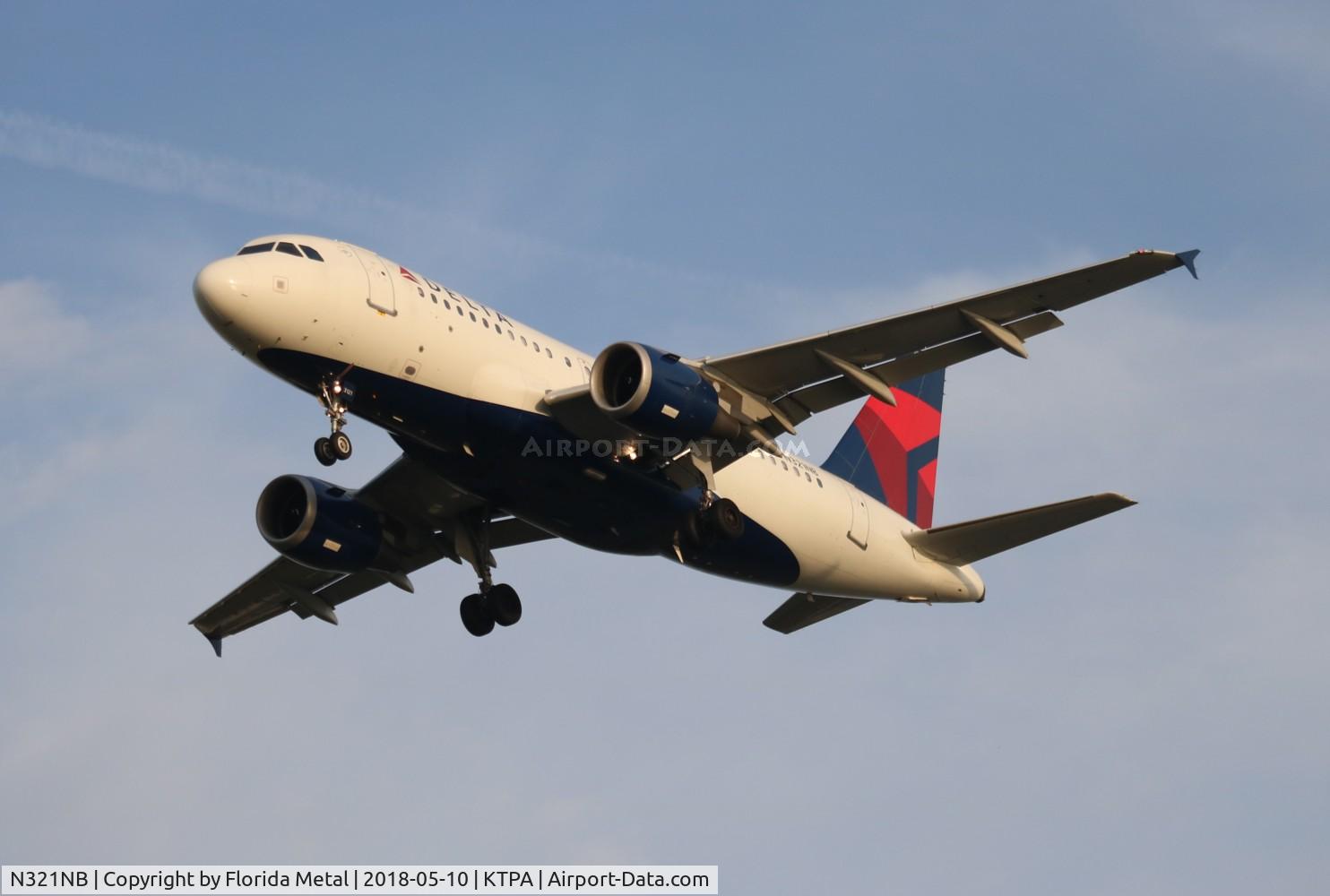N321NB, 2001 Airbus A319-114 C/N 1414, TPA 2018