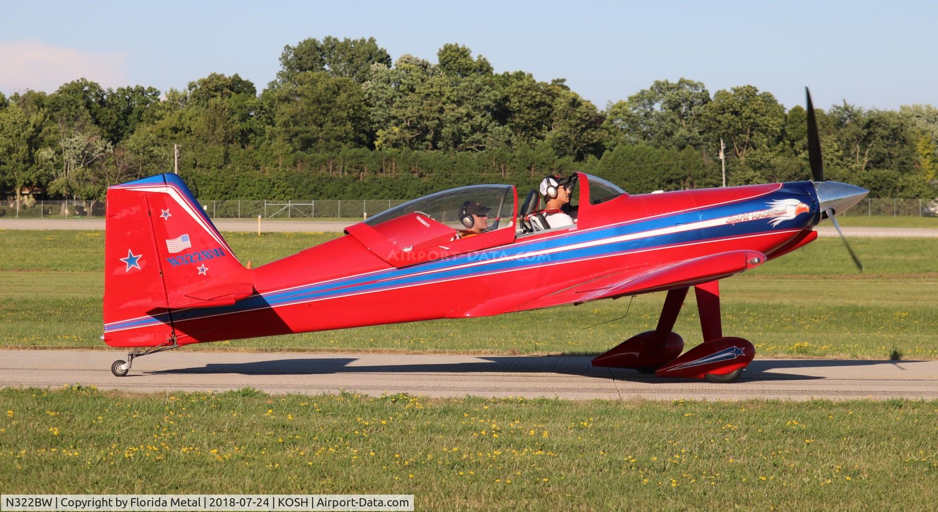 N322BW, 2003 Team Rocket F-1 Rocket C/N 026, OSH 2018