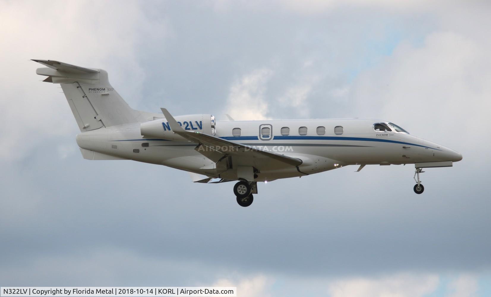 N322LV, 2012 Embraer EMB-505 Phenom 300 C/N 50500117, NBAA 2018