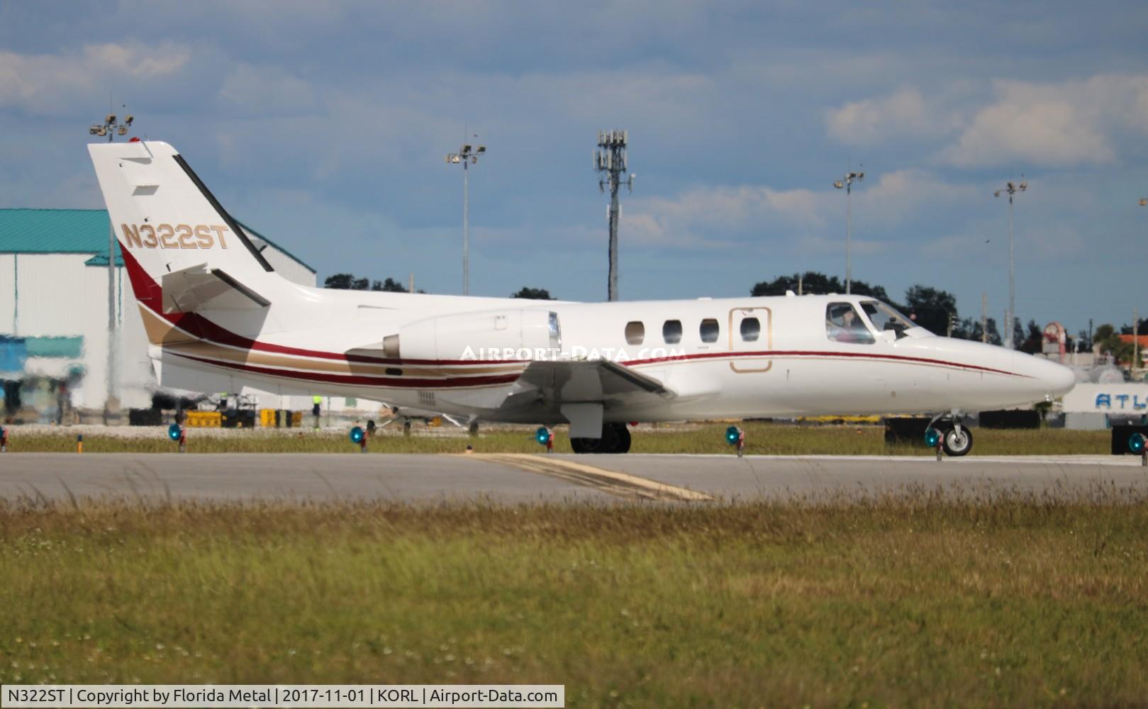 N322ST, 1977 Cessna 501 Citation I/SP C/N 501-0278, ORL 2017