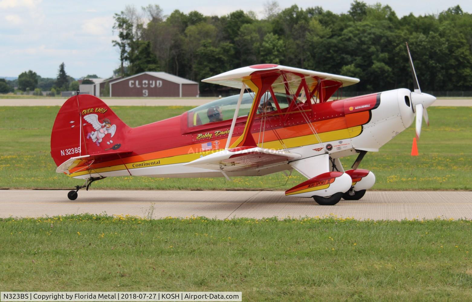 N323BS, EAA Acro Sport II C/N 914, OSH 2018