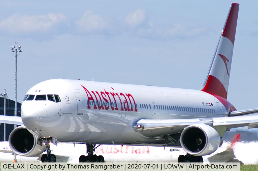 OE-LAX, 1992 Boeing 767-3Z9/ER C/N 27095, Austrian Airlines Boeing 767-300