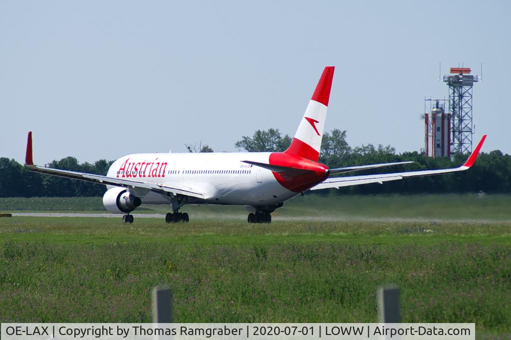 OE-LAX, 1992 Boeing 767-3Z9/ER C/N 27095, Austrian Airlines Boeing 767-300
