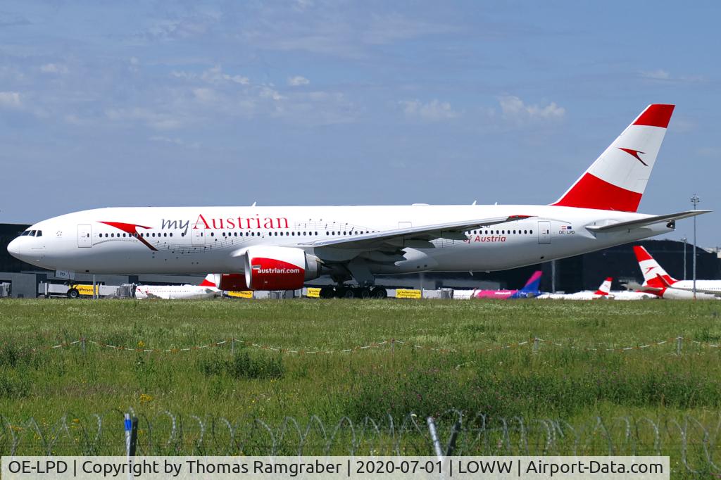 OE-LPD, 2006 Boeing 777-2Z9/ER C/N 35960, Austrian Airlines Boeing 777-200