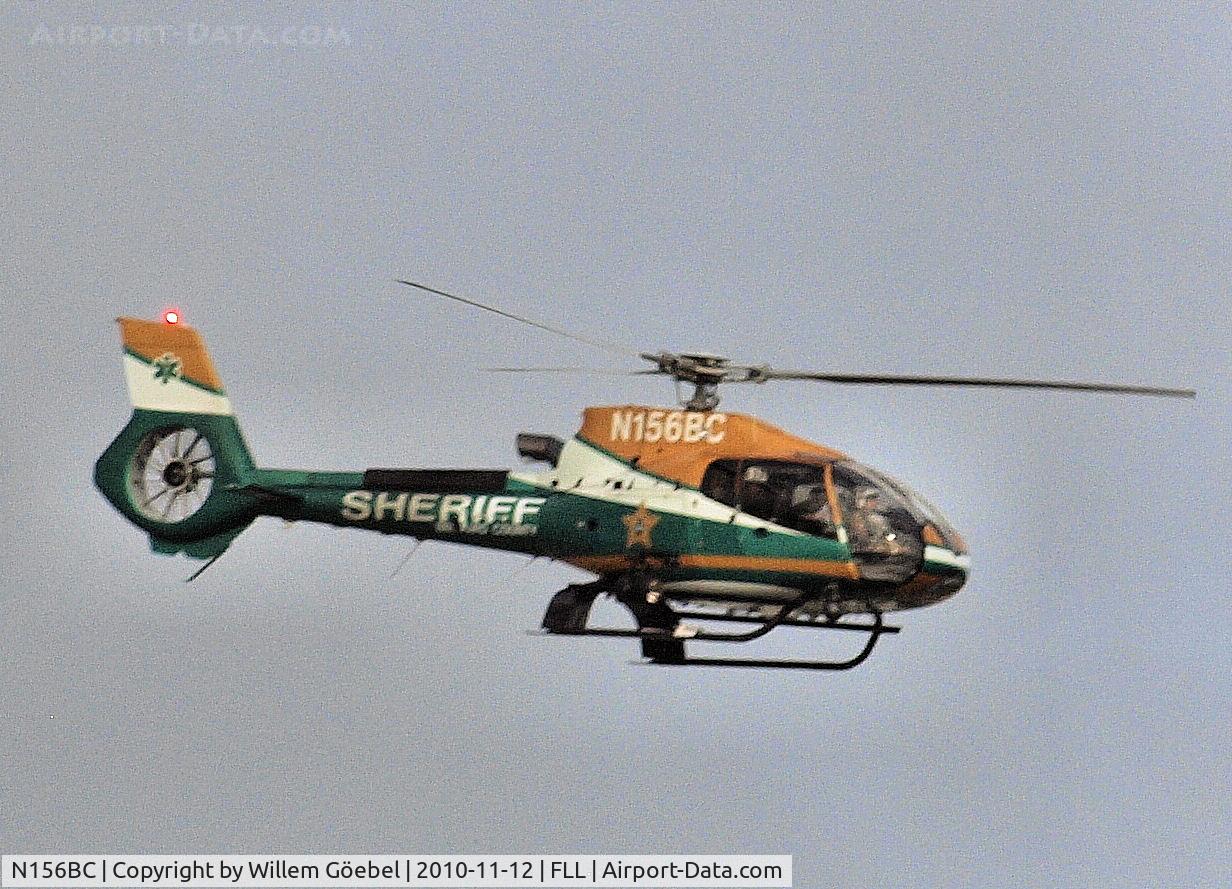 N156BC, 2002 Eurocopter EC-130B-4 (AS-350B-4) C/N 3614, This picture is taken from the ship Maasdam in the habour of Fort Lauderda