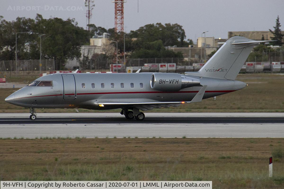 9H-VFH, 2014 Bombardier Challenger 605 (CL-600-2B16) C/N 5979, Runway 13 Backtrack