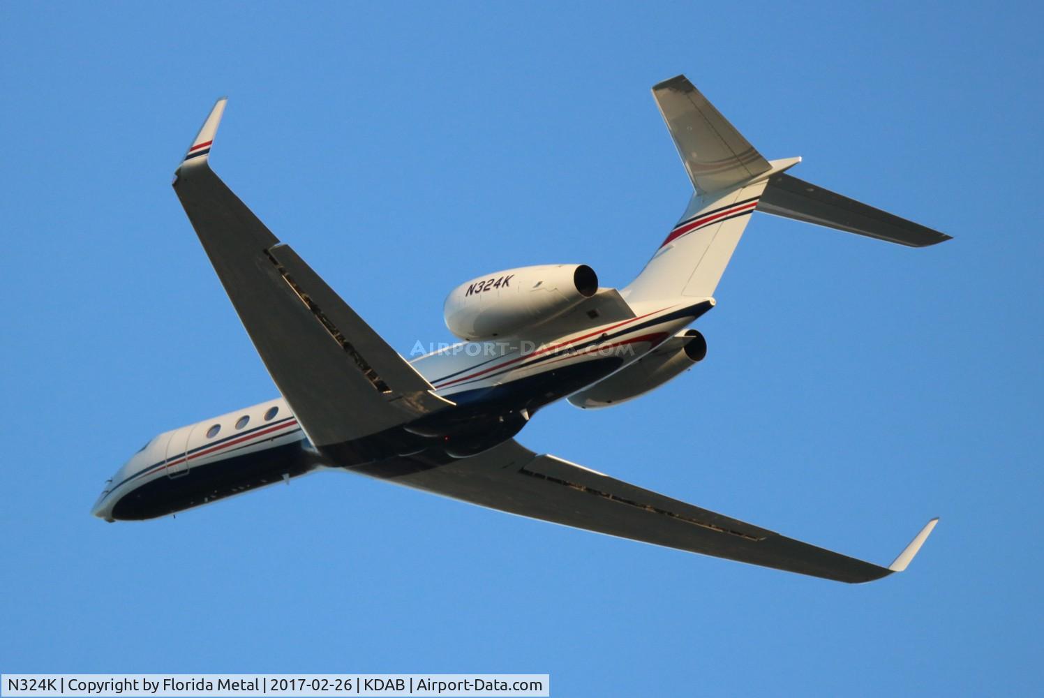 N324K, 2015 Gulfstream Aerospace GV-SP (G550) C/N 5516, DAB 2017