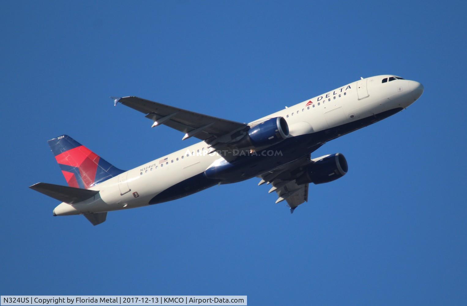 N324US, 1992 Airbus A320-211 C/N 273, MCO 2017