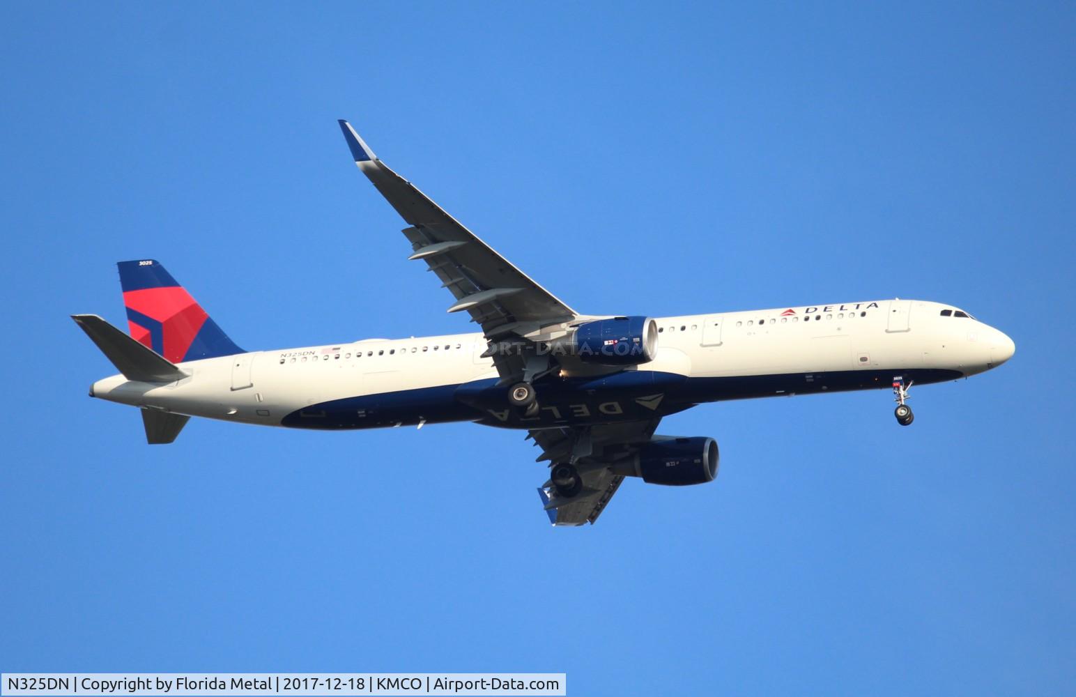 N325DN, 2017 Airbus A321-211 C/N 7709, MCO 2017