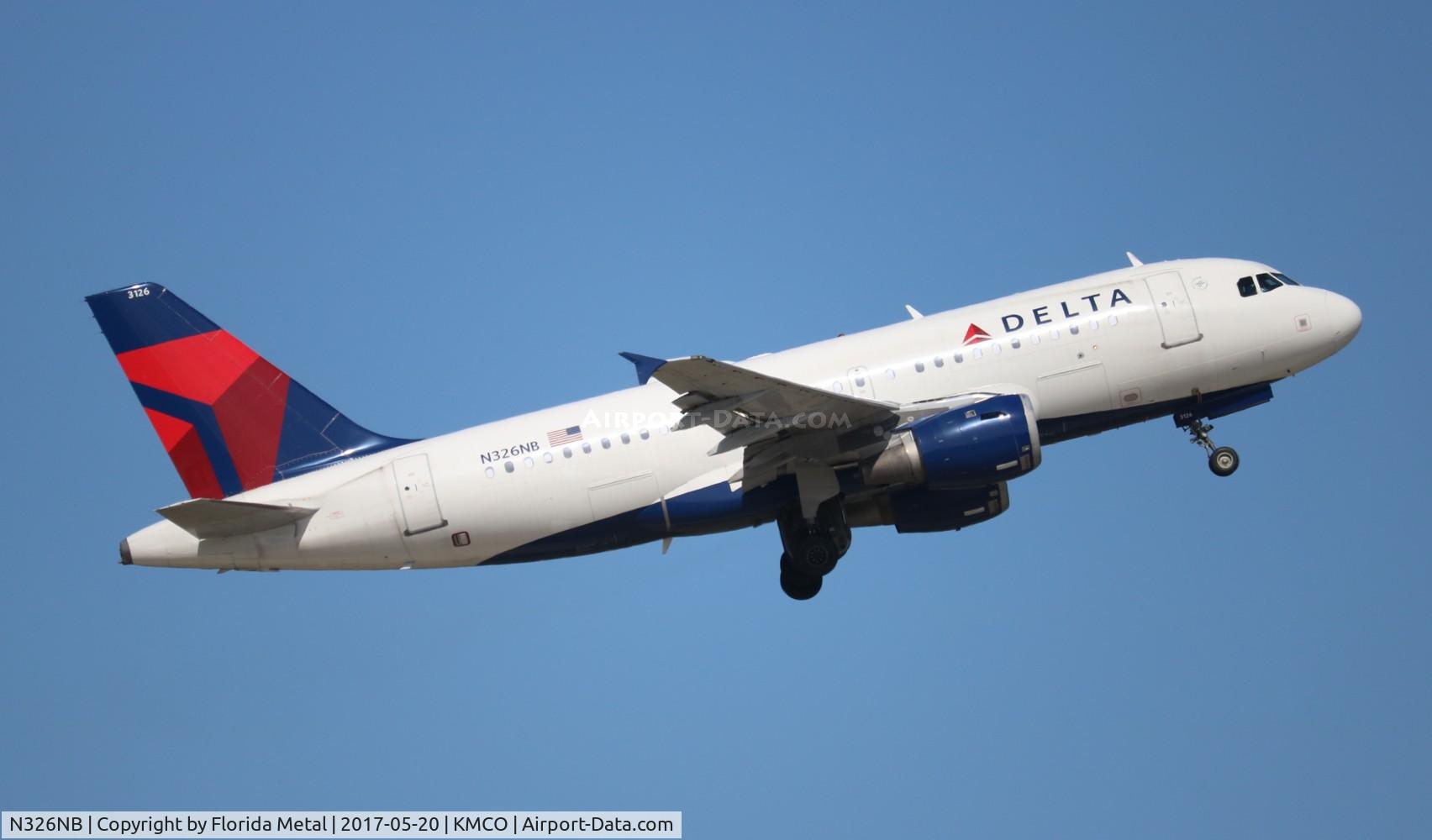 N326NB, 2001 Airbus A319-114 C/N 1498, MCO 2017
