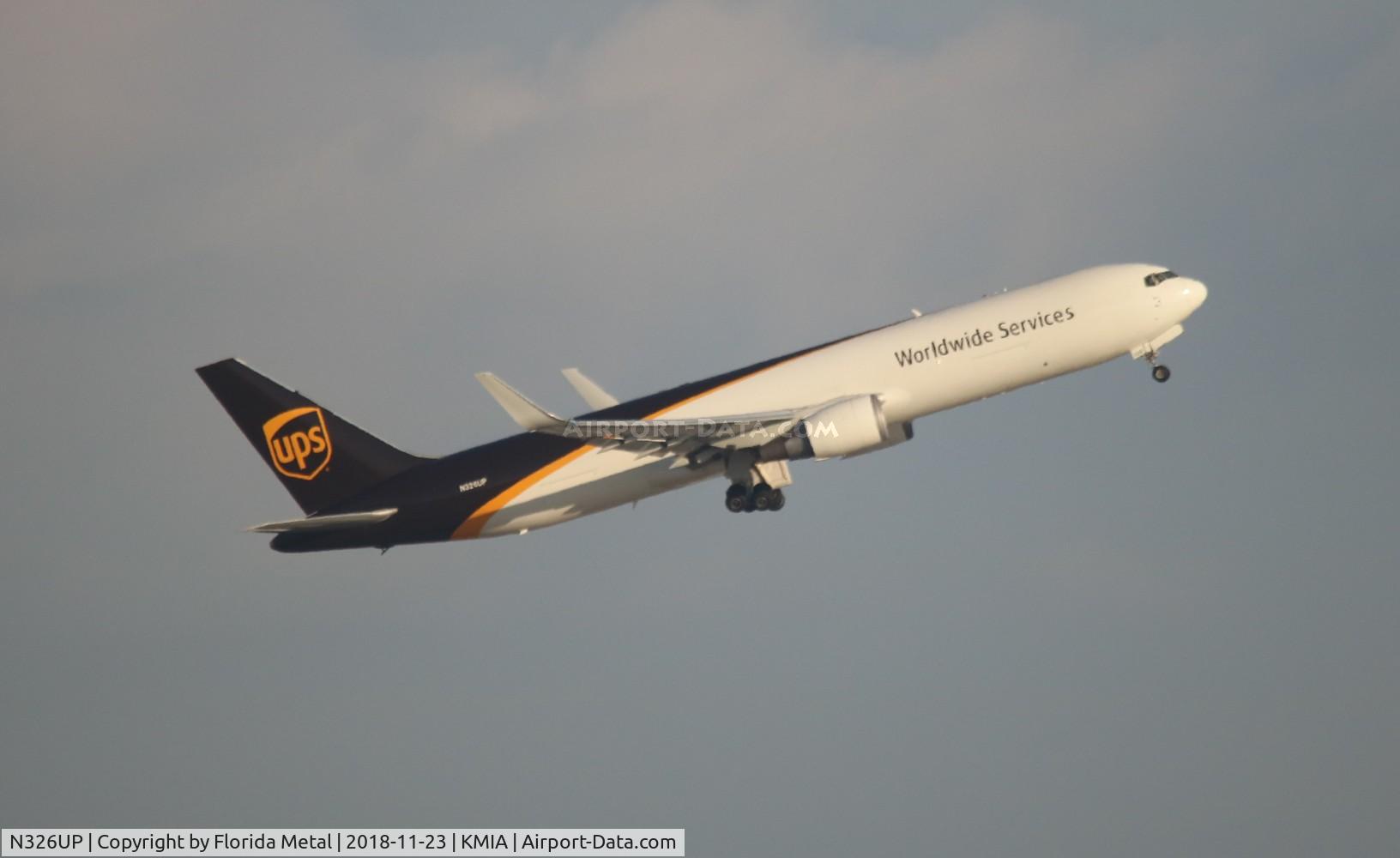 N326UP, 1998 Boeing 767-34AF C/N 27752, MIA 2018
