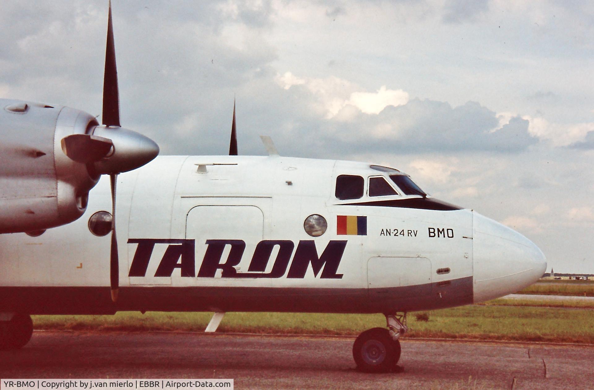YR-BMO, 1977 Antonov An-24RV C/N 77310710, Brussels G.A.T.