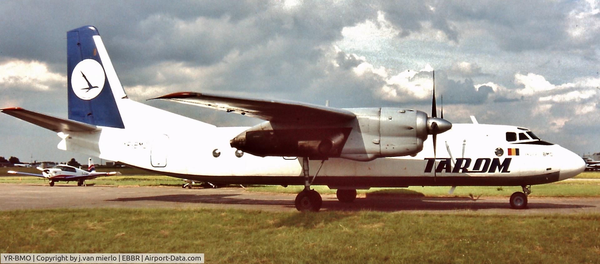 YR-BMO, 1977 Antonov An-24RV C/N 77310710, Brussels G.A.T. scan slide