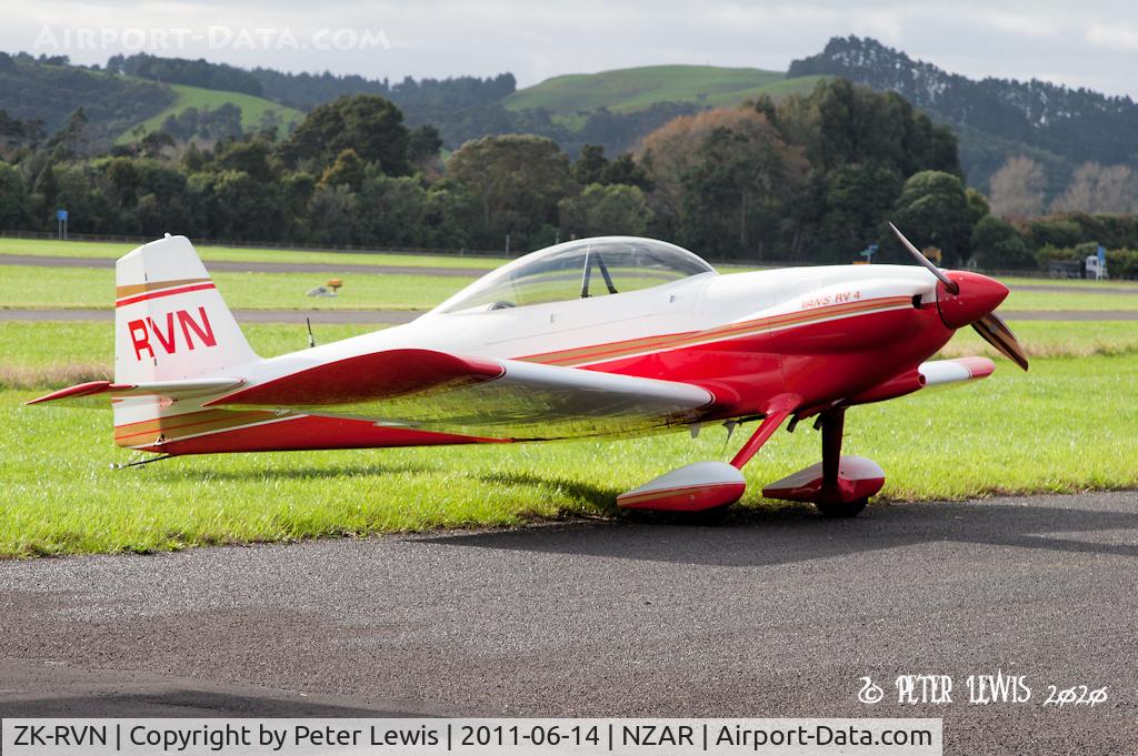 ZK-RVN, Vans RV-4 C/N v277, P A Woolley, Waitakere