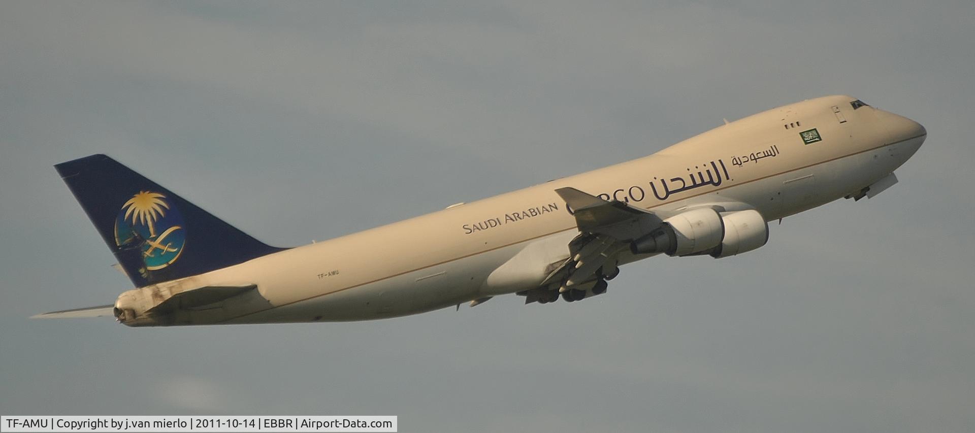 TF-AMU, 1999 Boeing 747-48EF/SCD C/N 27603, Airborne from BRU25r