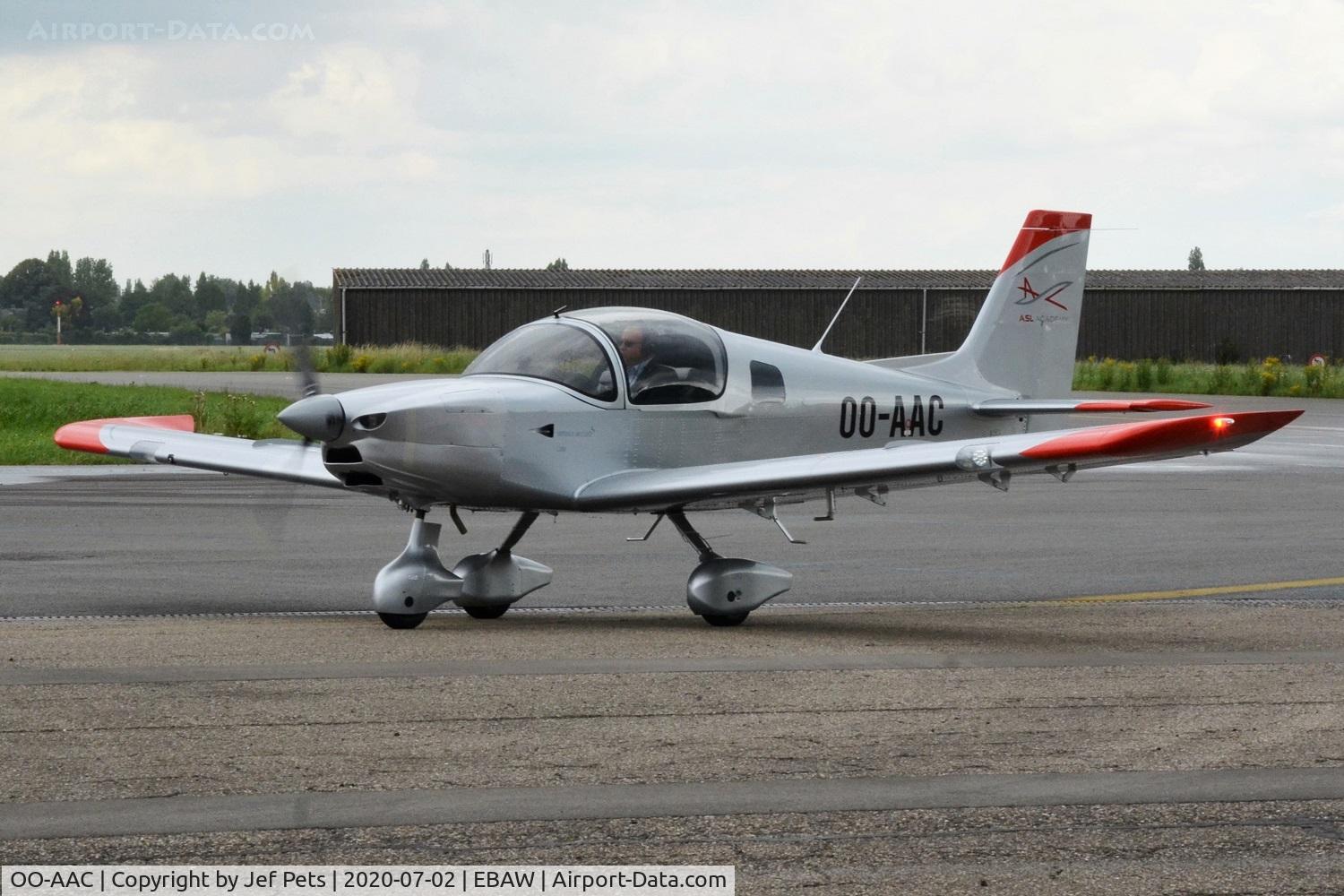 OO-AAC, 2020 Sonaca S201 C/N 017, Arrival at Antwerp Airport to her new owner ASL Academy.
