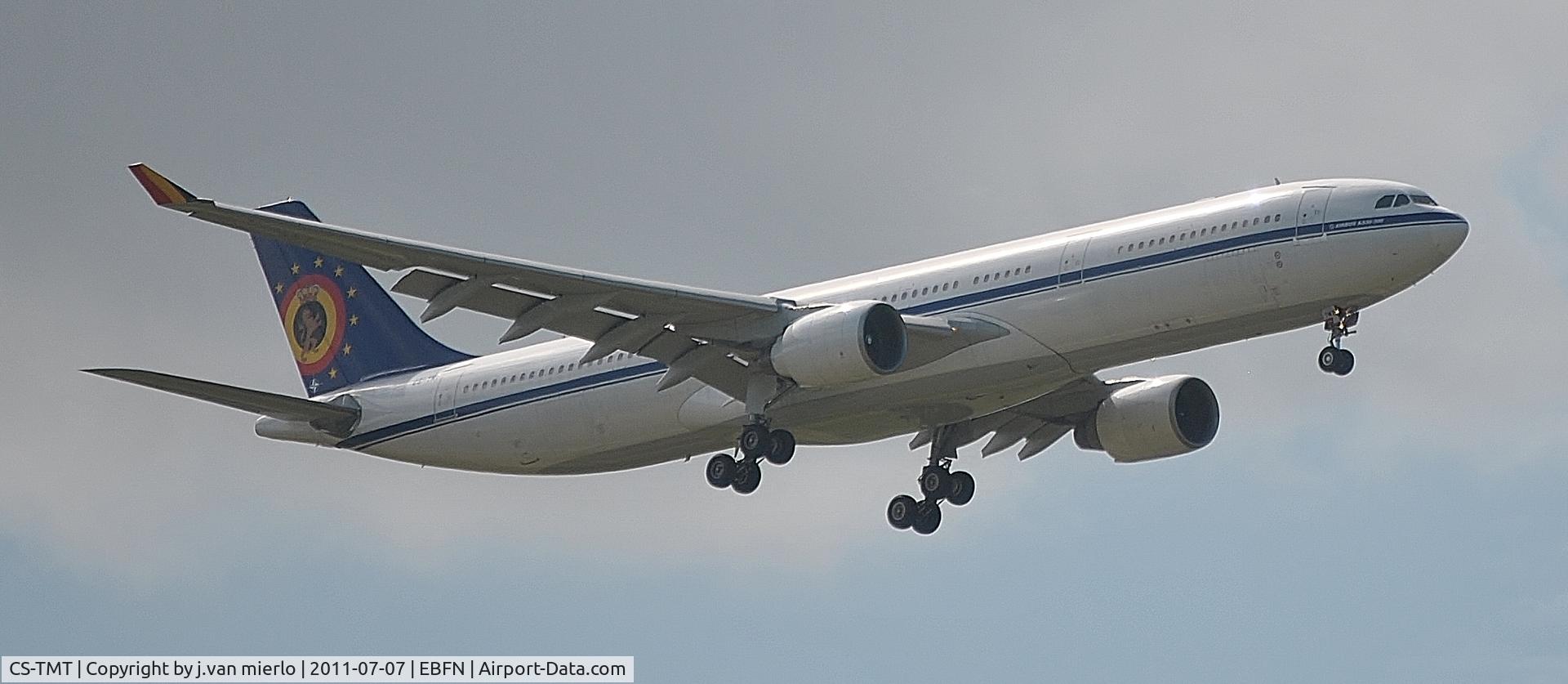 CS-TMT, 2009 Airbus A330-223 C/N 441, Koksijde,Belgium