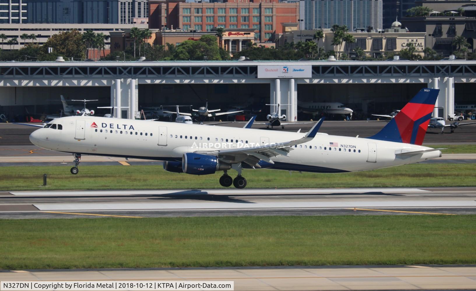 N327DN, 2017 Airbus A321-211 C/N 7777, TPA 2018