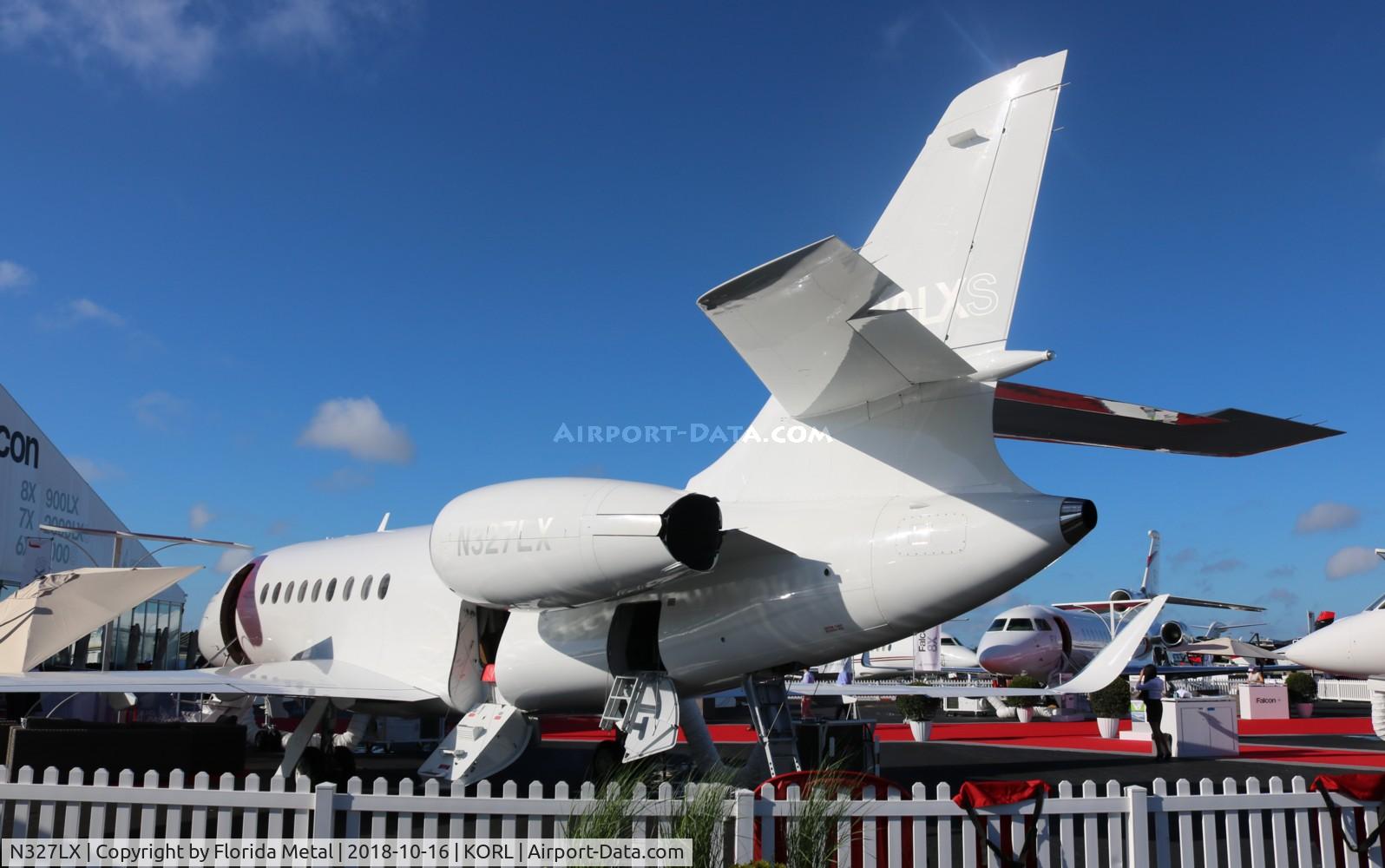 N327LX, 2016 Dassault Falcon 2000EX C/N 327, NBAA 2018
