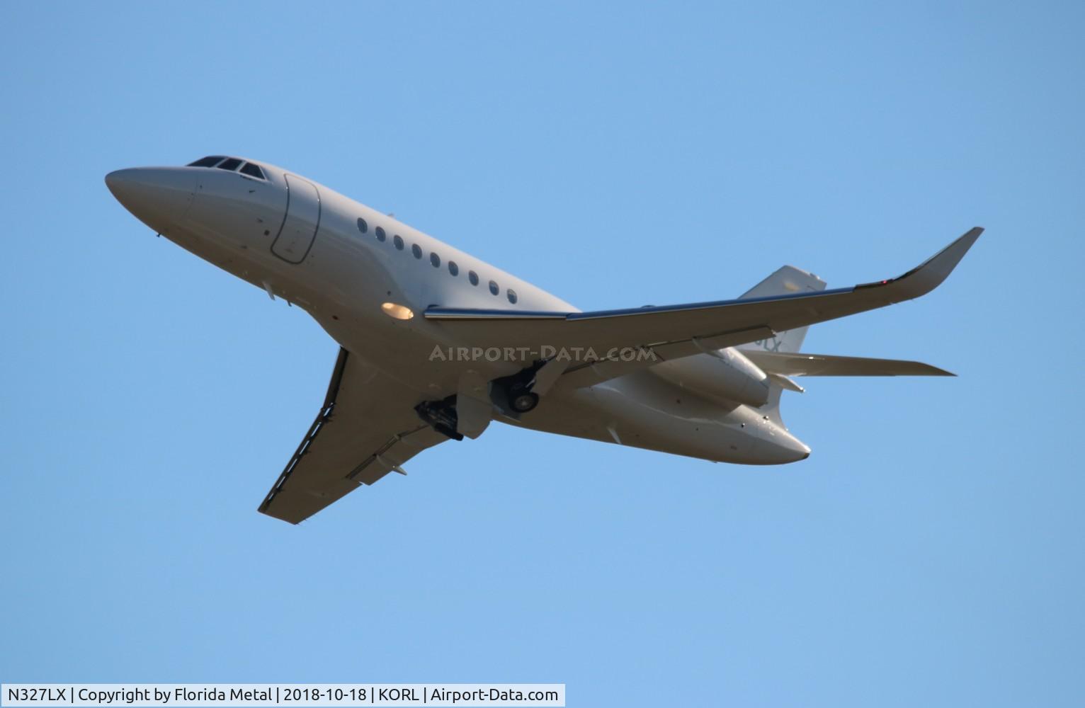 N327LX, 2016 Dassault Falcon 2000EX C/N 327, NBAA 2018