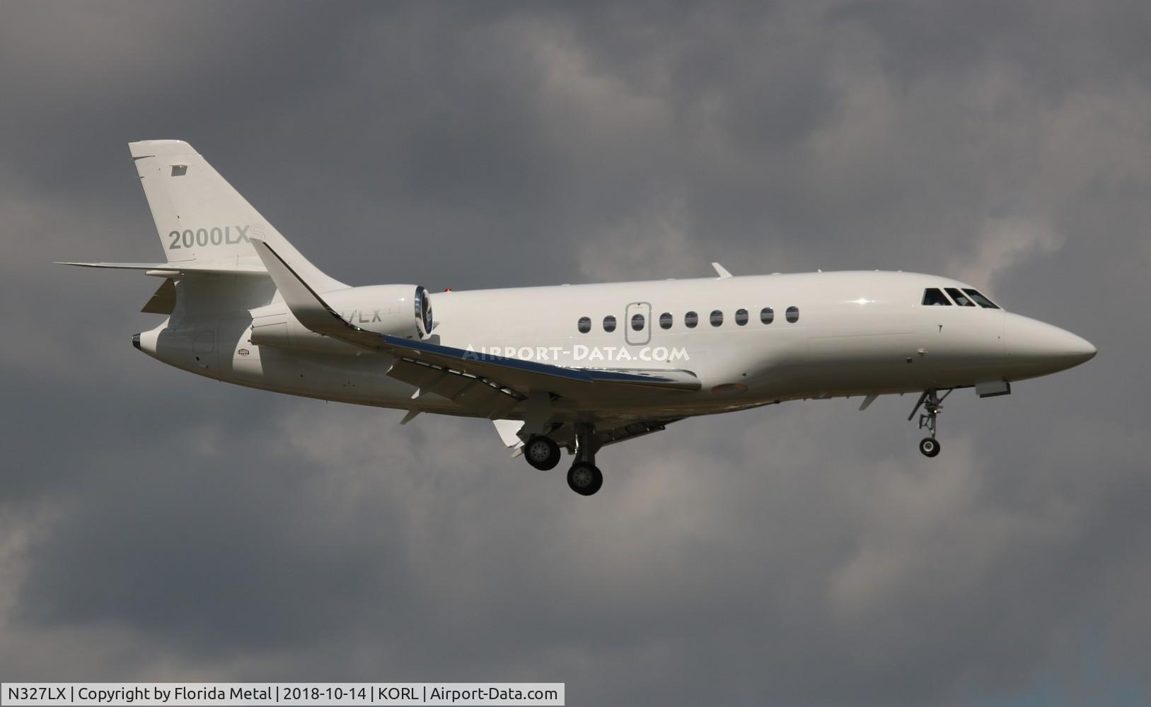 N327LX, 2016 Dassault Falcon 2000EX C/N 327, NBAA 2018
