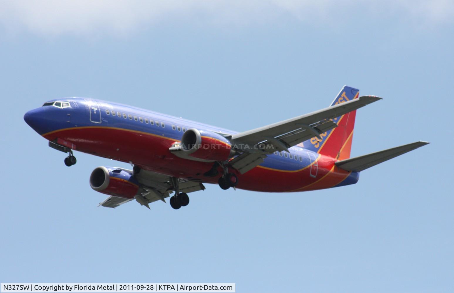 N327SW, 1987 Boeing 737-3H4 C/N 23691, TPA 2011