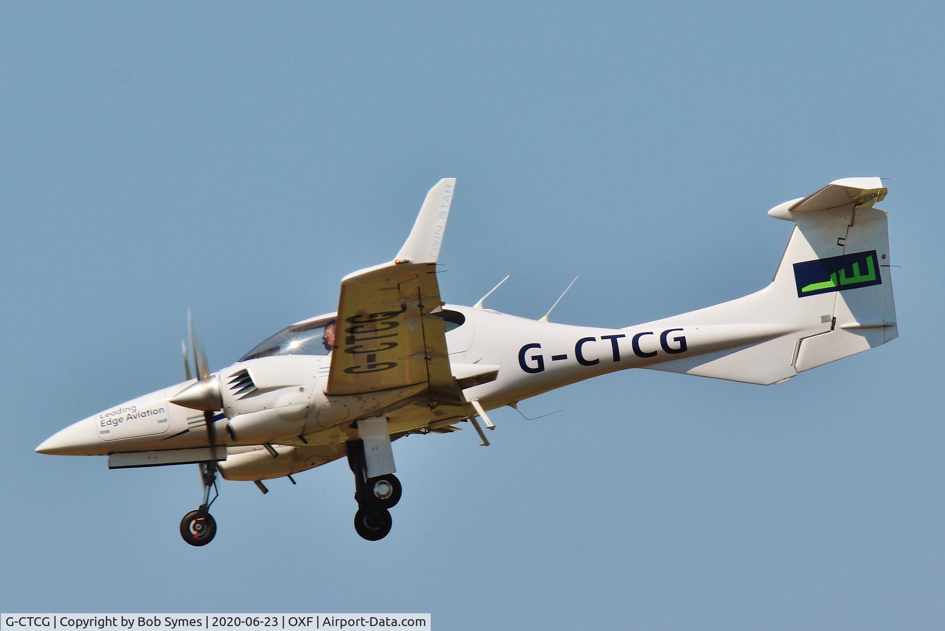 G-CTCG, 2005 Diamond DA-42 Twin Star C/N 42.046, G-CTCG Leading Edge Avn at Oxford .