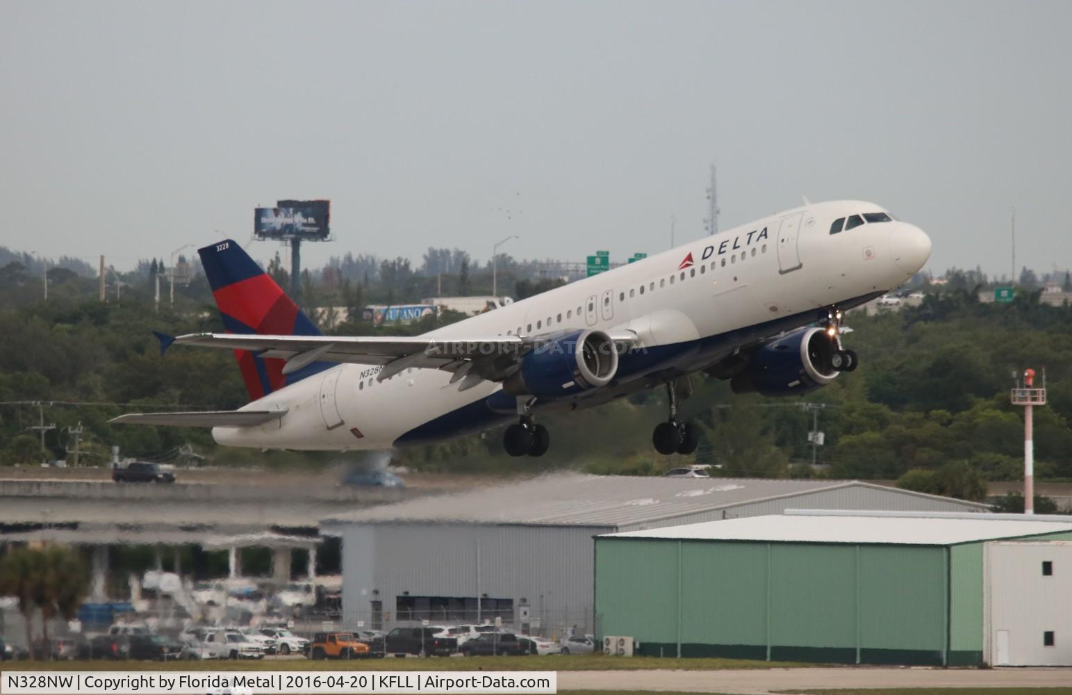 N328NW, 1992 Airbus A320-211 C/N 298, FLL 2016