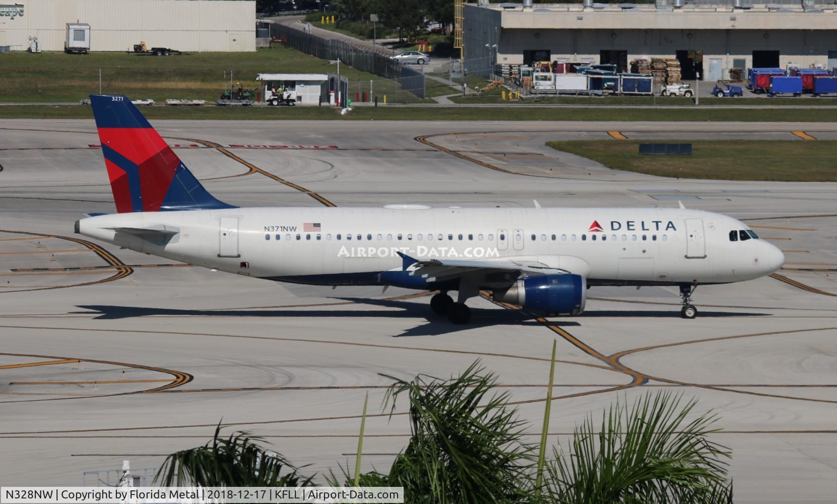 N328NW, 1992 Airbus A320-211 C/N 298, FLL 2018