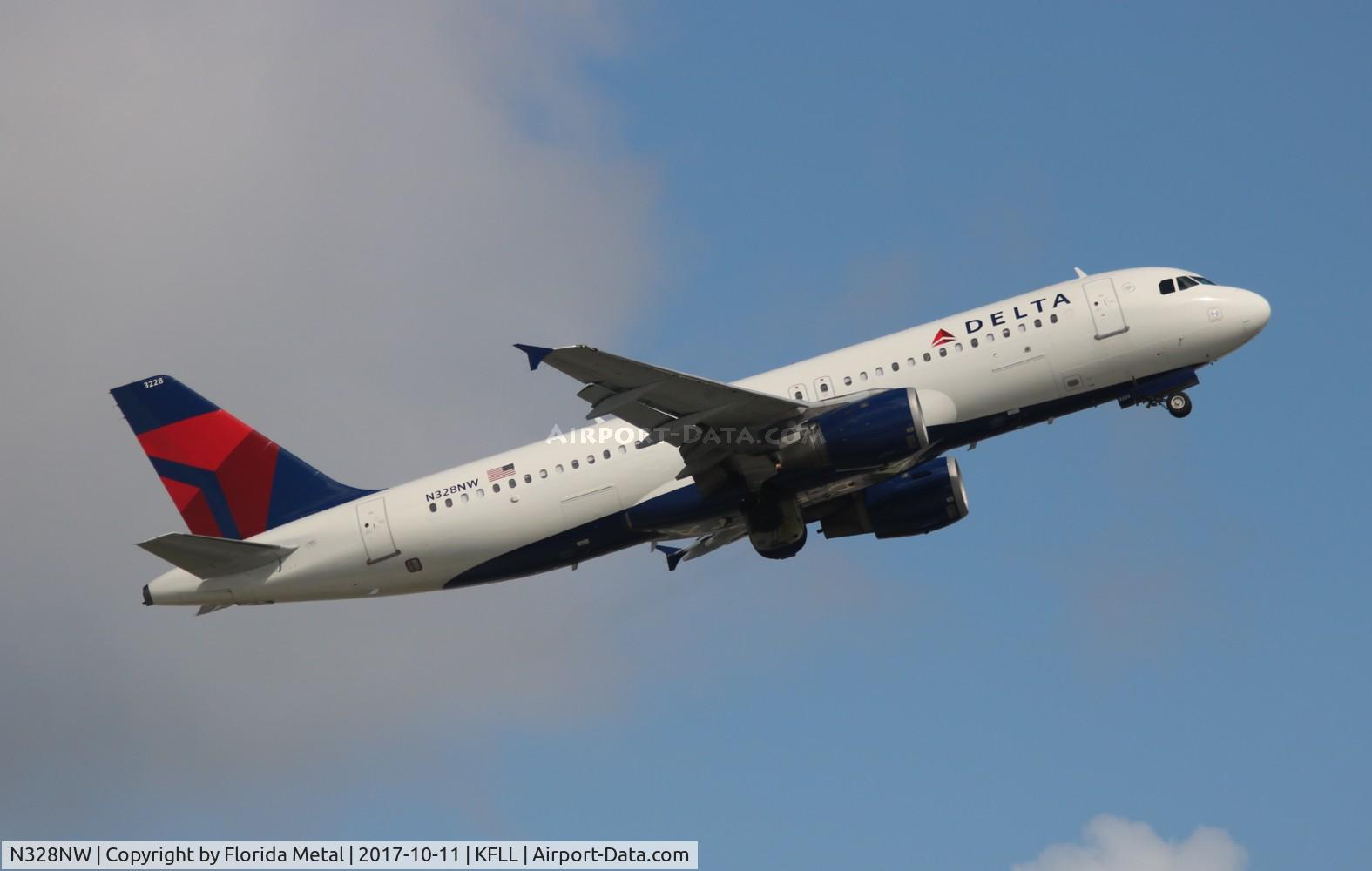 N328NW, 1992 Airbus A320-211 C/N 298, FLL 2018