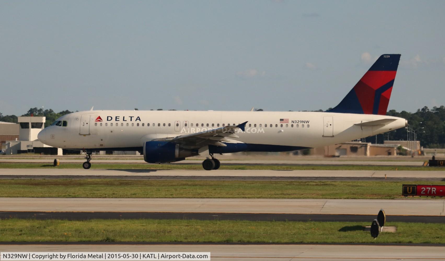 N329NW, 1992 Airbus A320-211 C/N 306, ATL 2015
