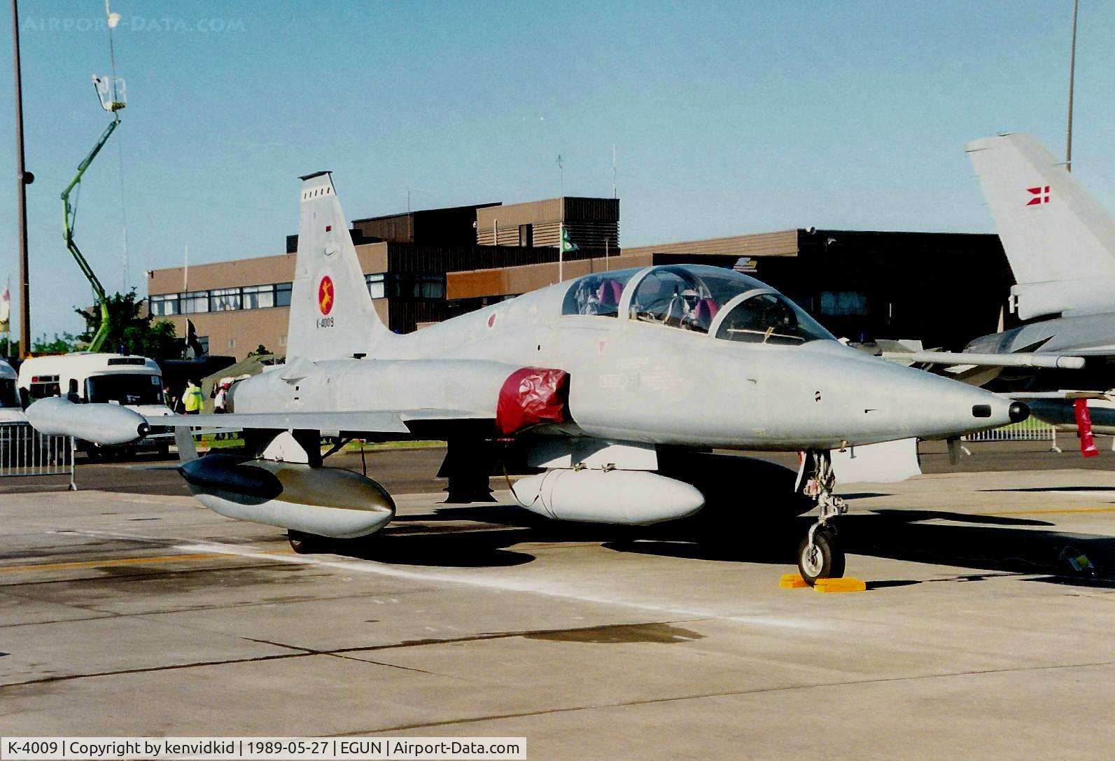 K-4009, 1969 Canadair NF-5B Freedom Fighter C/N 4009, At the 1989 Mildenhall Air Fete.