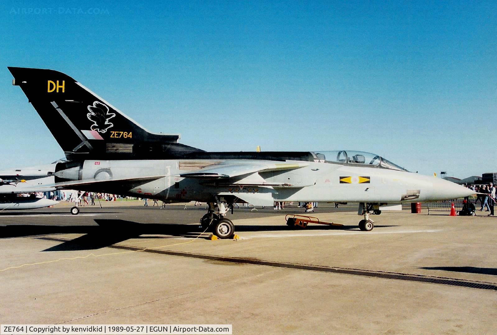 ZE764, 1988 Panavia Tornado F.3 C/N 3311, At the 1989 Mildenhall Air Fete.