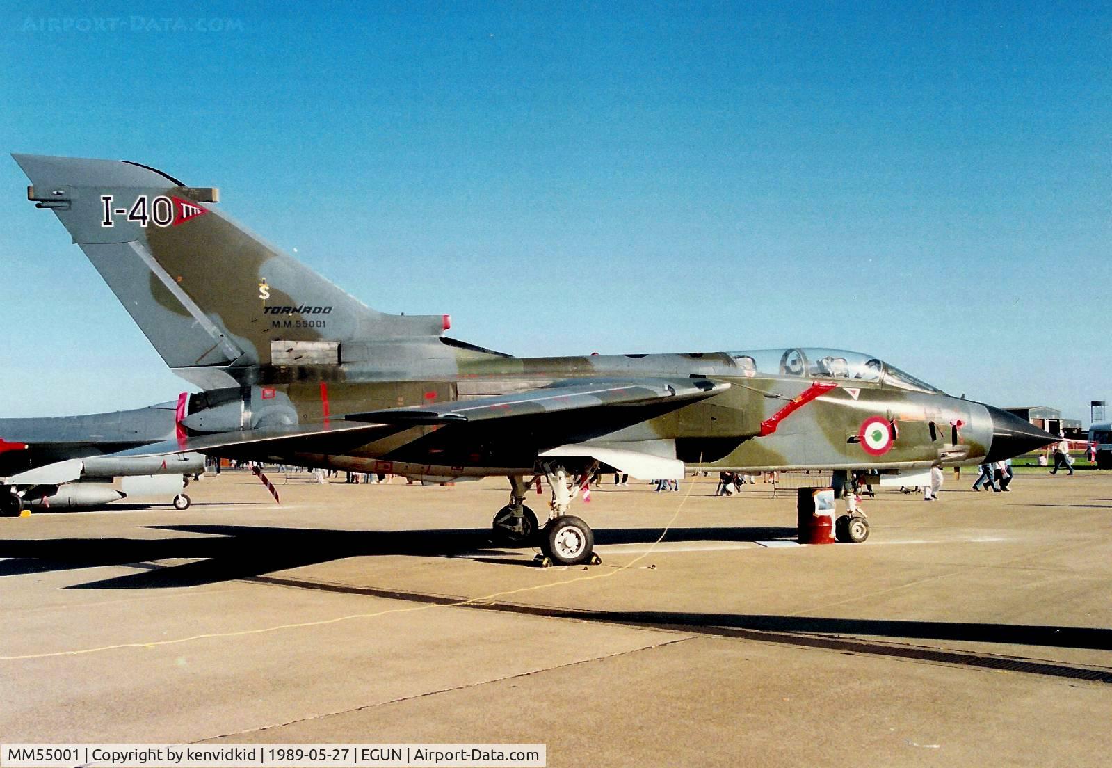 MM55001, Panavia Tornado IDS(T) C/N 056/IT002/5002, At the 1989 Mildenhall Air Fete.