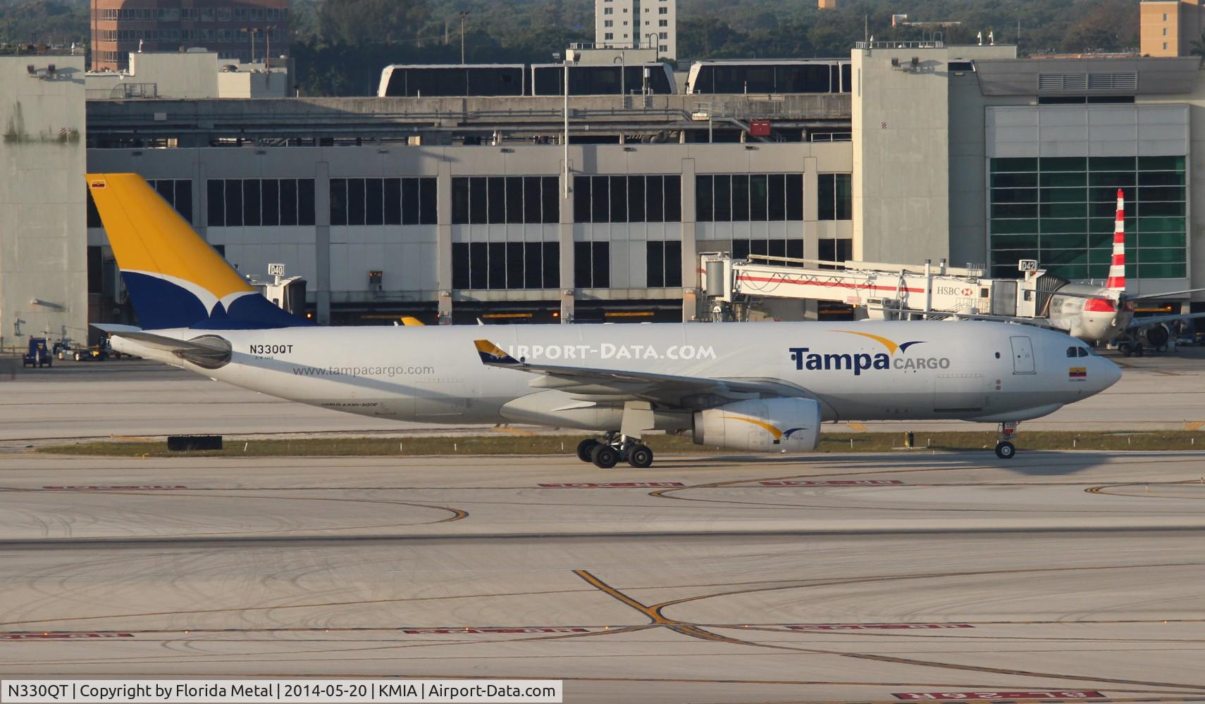 N330QT, 2012 Airbus A330-243F C/N 1368, MIA 2014