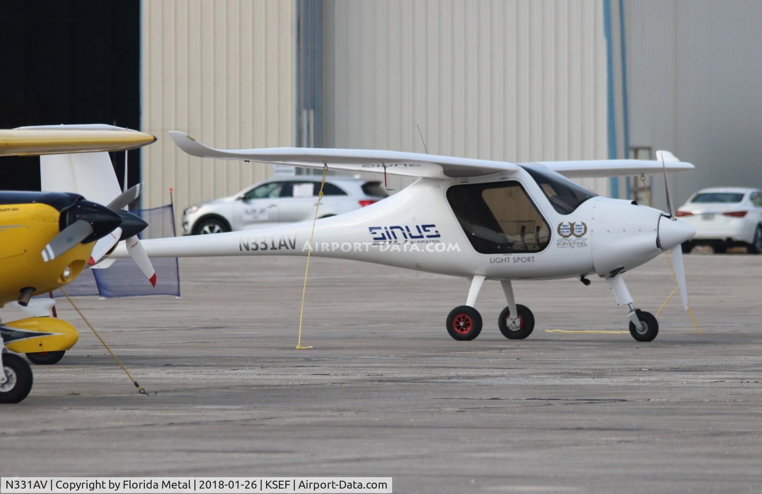 N331AV, 2015 Pipistrel Sinus 912 LSA C/N 736 SFN 912 LSA, Sebring 2018
