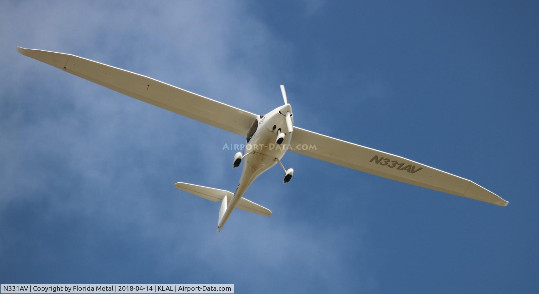 N331AV, 2015 Pipistrel Sinus 912 LSA C/N 736 SFN 912 LSA, SNF 2018