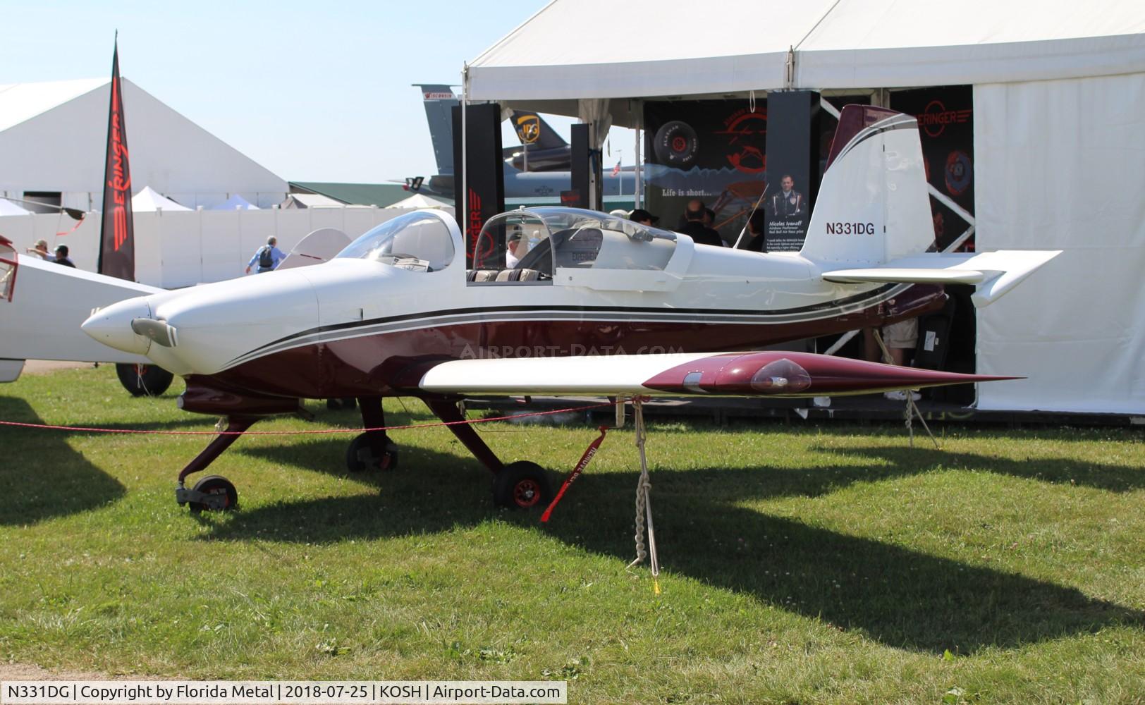 N331DG, 2013 Vans RV-9A C/N 91499, OSH 2018