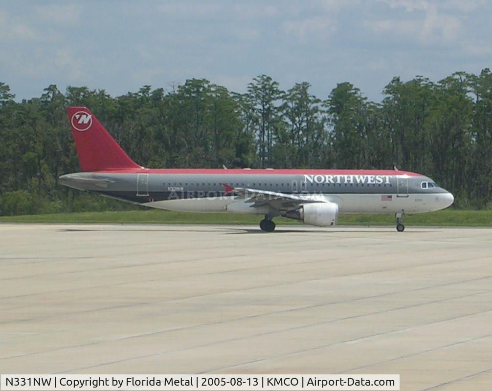 N331NW, 1992 Airbus A320-211 C/N 318, MCO 2005