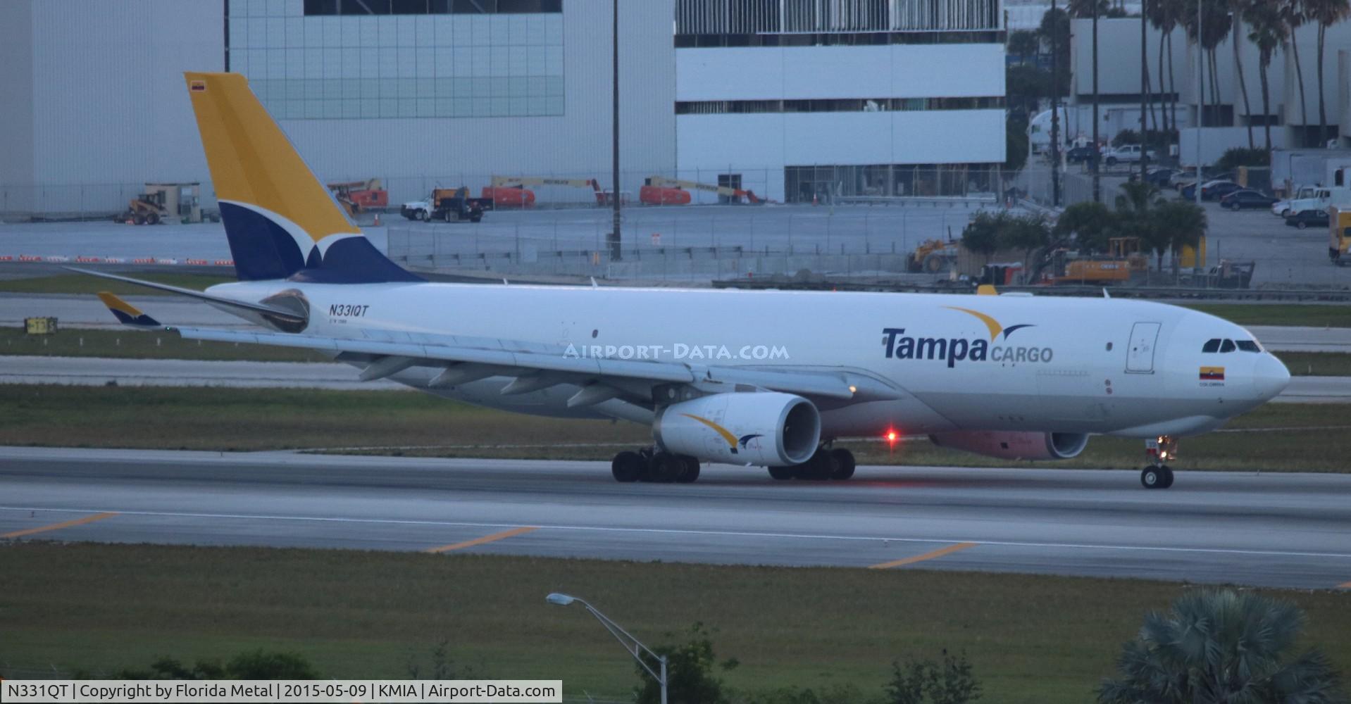 N331QT, 2012 Airbus A330-243F C/N 1380, MIA 2015