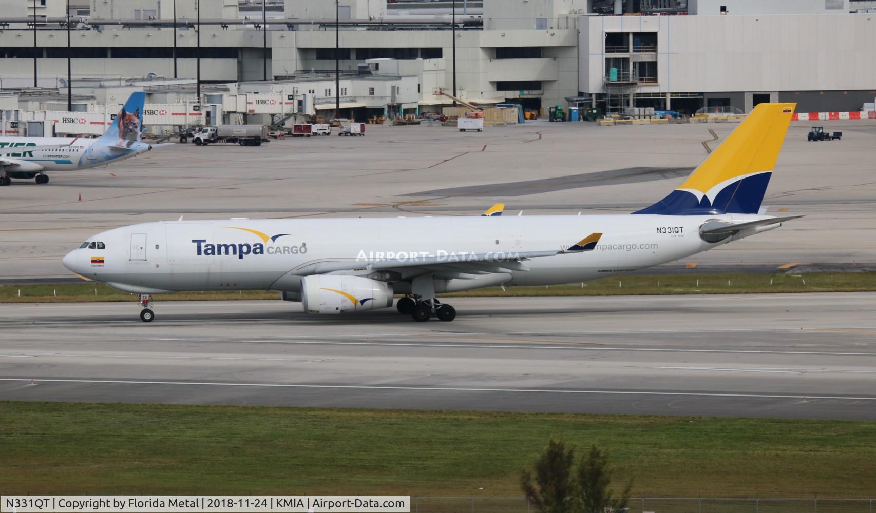 N331QT, 2012 Airbus A330-243F C/N 1380, MIA 2018