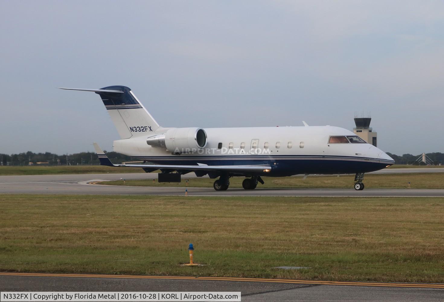 N332FX, 2002 Bombardier Challenger 604 (CL-600-2B16) C/N 5543, NBAA 2016