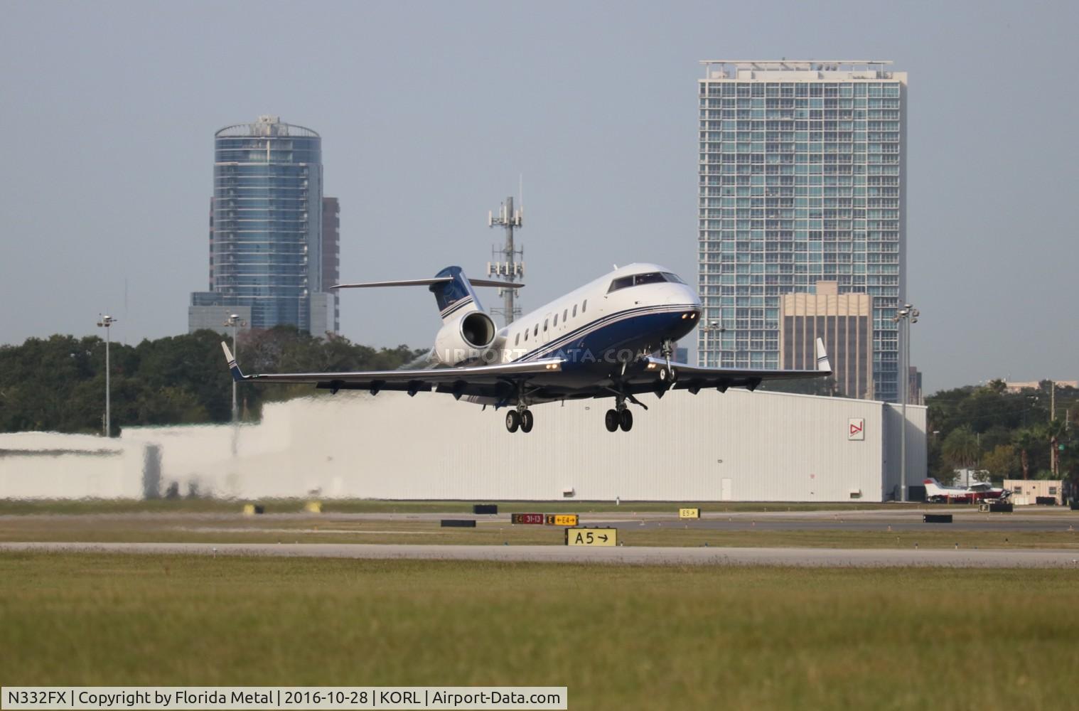 N332FX, 2002 Bombardier Challenger 604 (CL-600-2B16) C/N 5543, NBAA 2016
