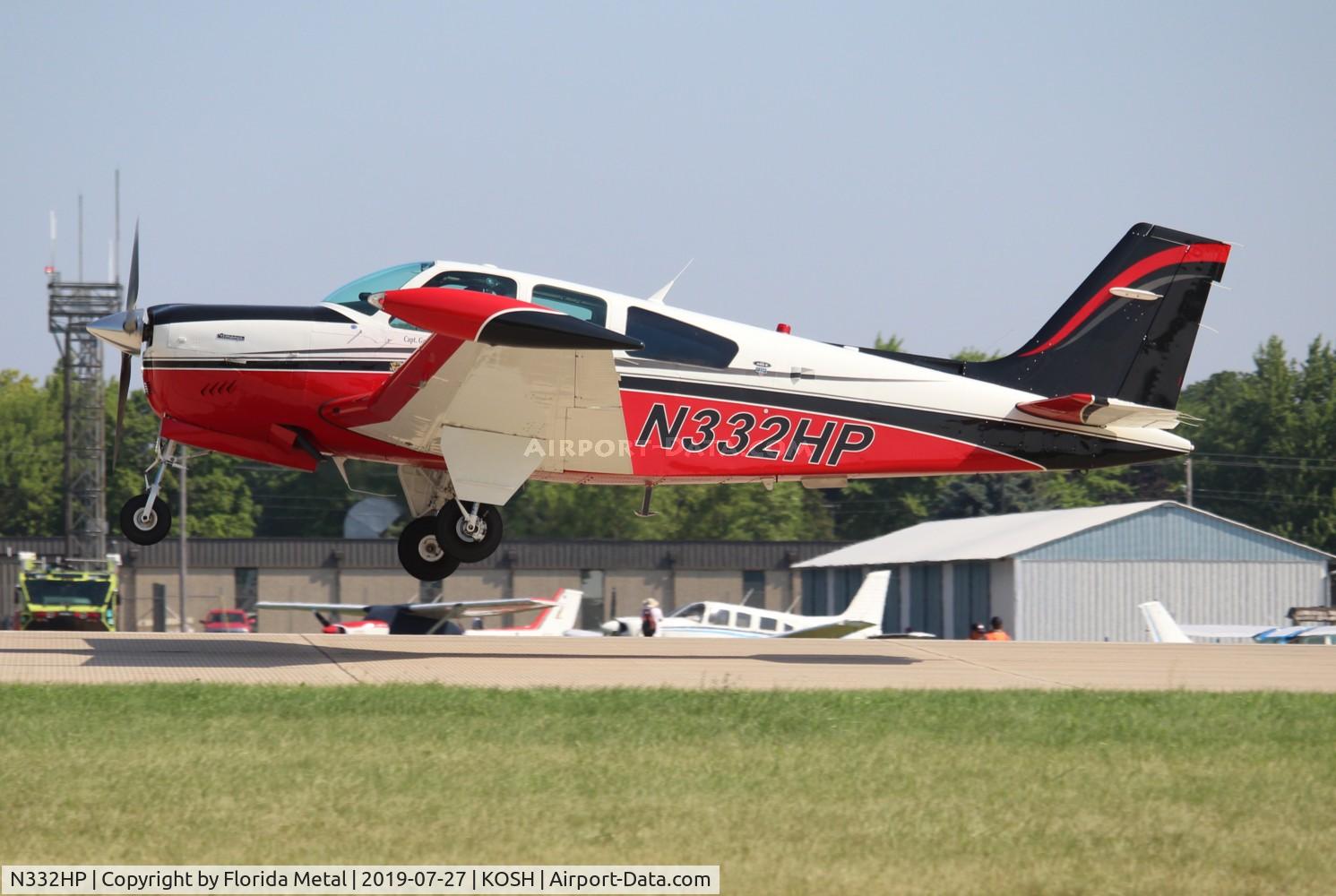 N332HP, 1990 Beech F33A Bonanza C/N CE1508, OSH 2019