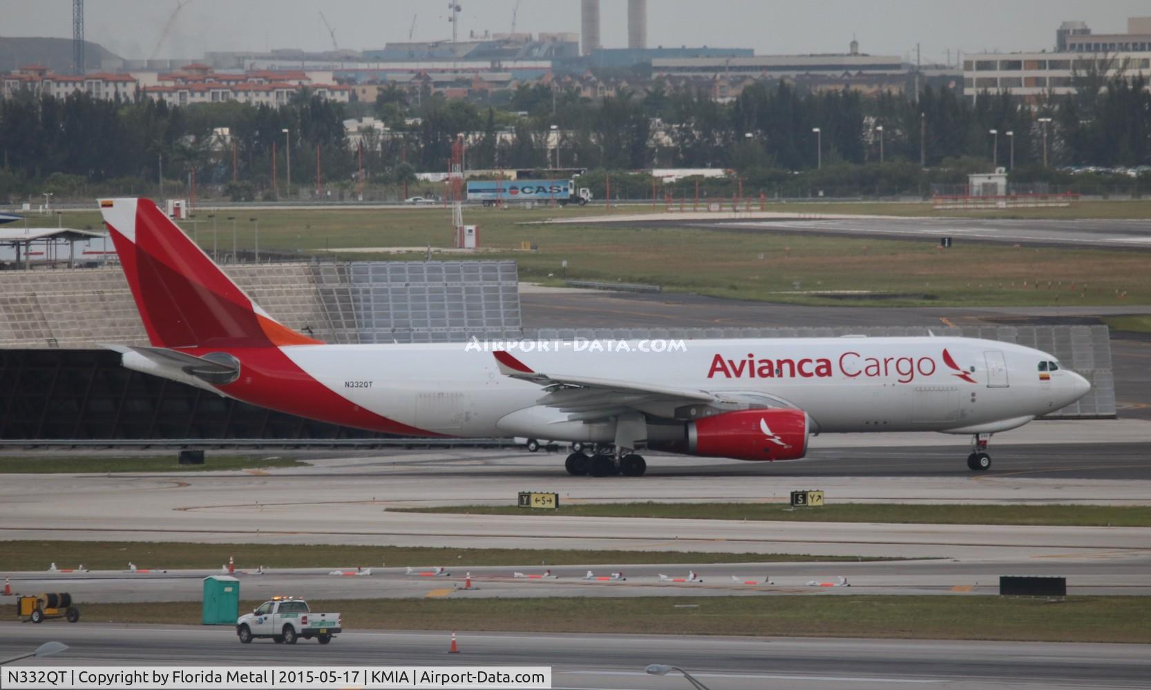N332QT, 2013 Airbus A330-243F C/N 1428, MIA 2015