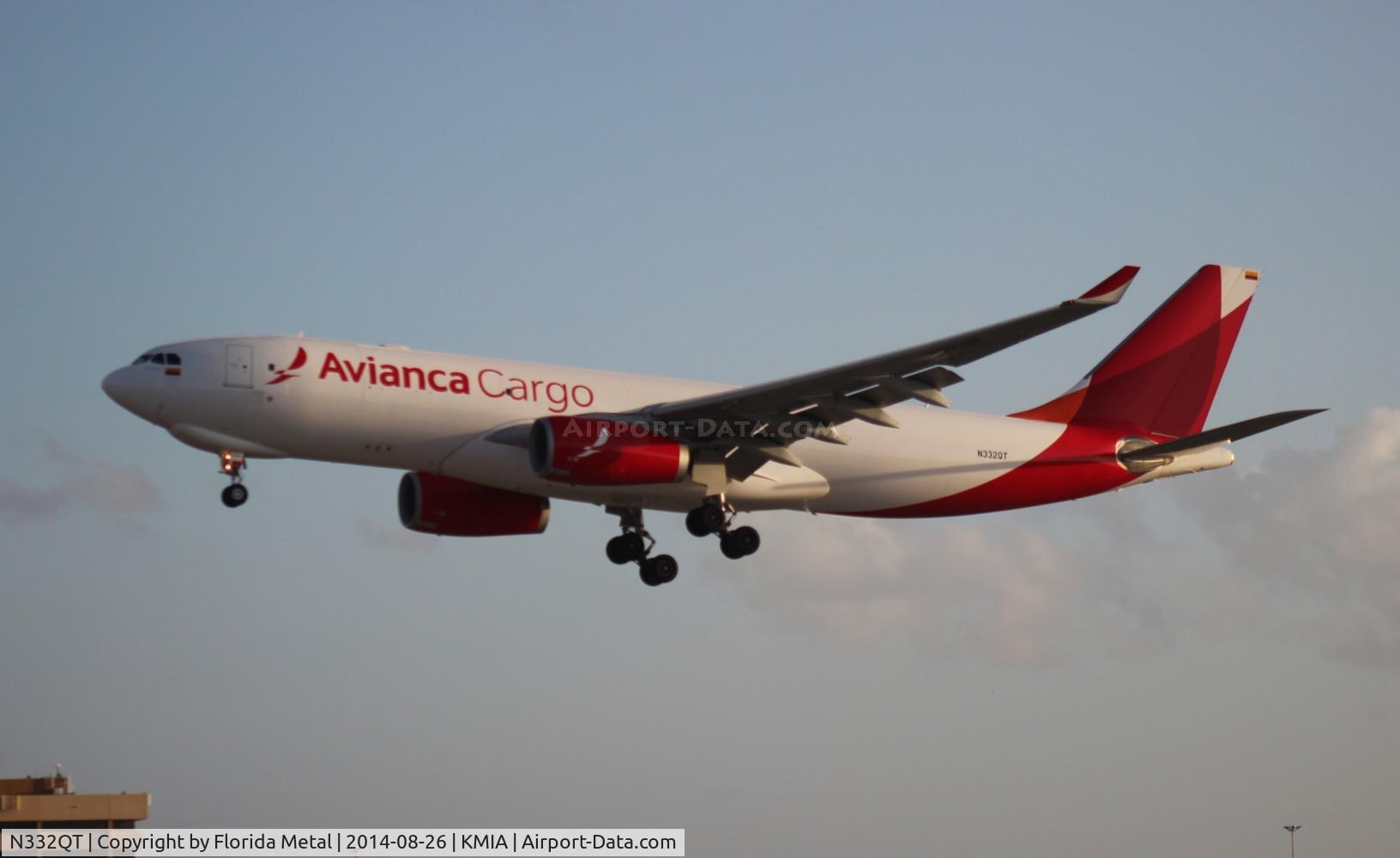 N332QT, 2013 Airbus A330-243F C/N 1428, MIA 2014