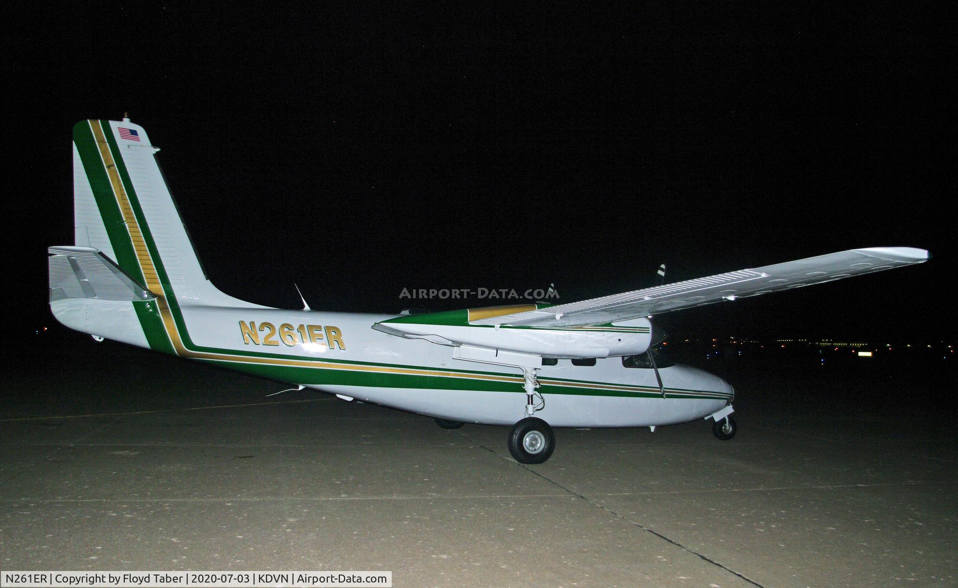 N261ER, 1963 Aero Commander 500-B C/N 1362-133, Lab Corp pickup