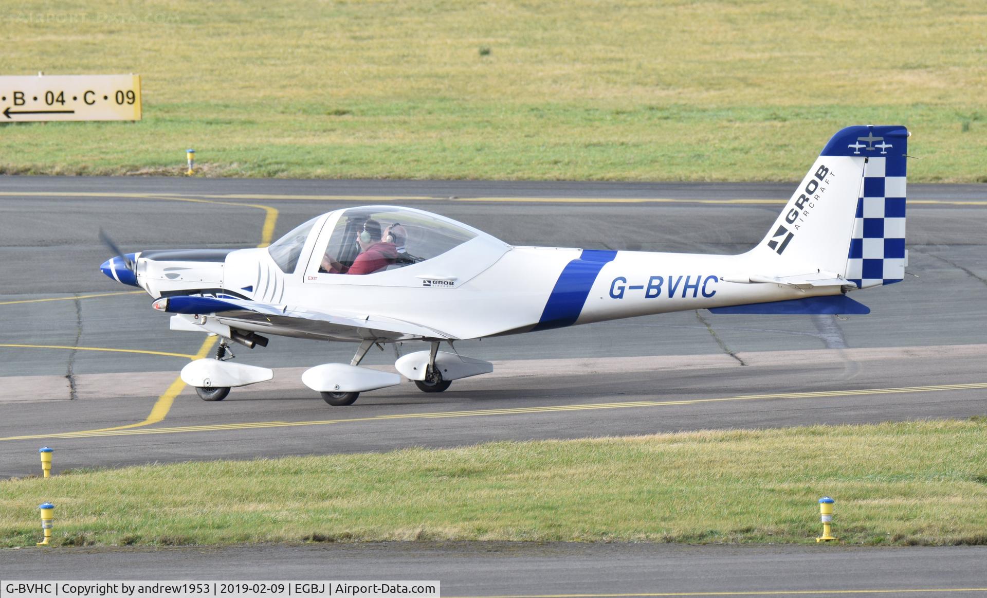 G-BVHC, 1994 Grob G-115D-2 C/N 82005, G-BVHC at Gloucestershire Airport.